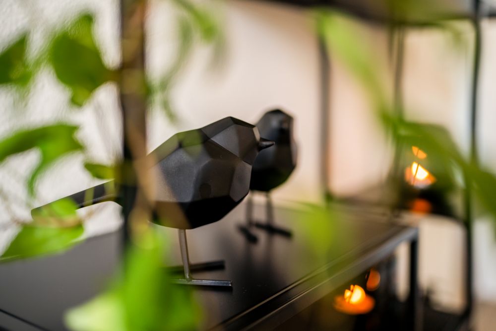 Sfeervolle decoratie met kaarslicht en planten in de massageruimte